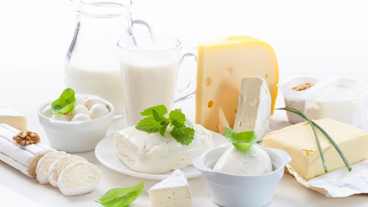 Produtos lácteos